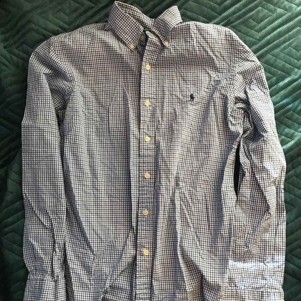 Polo long sleeve button down shirt